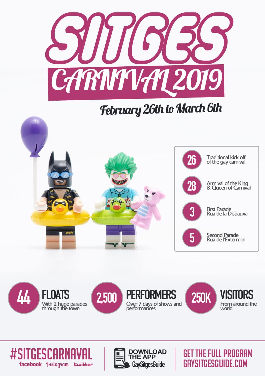 Sitges Carnival 2019 - By the numbers!