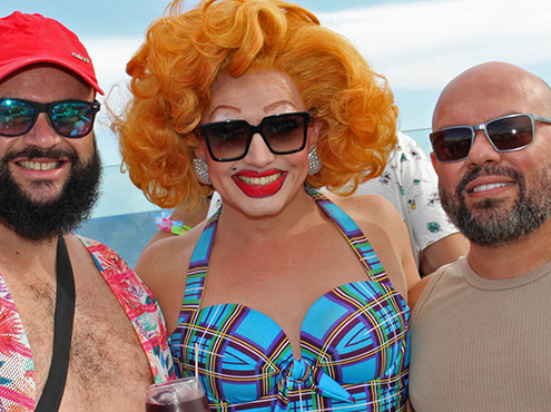 Sitges Sunset T Dance drag acts pride and bears week