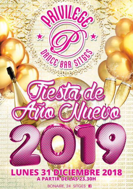 Privilege New year party Sitges