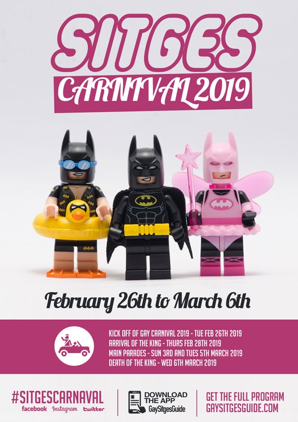 Sitges Carnival dates 2019