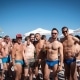 Festa na praia do Orgulho Gay em Sitges