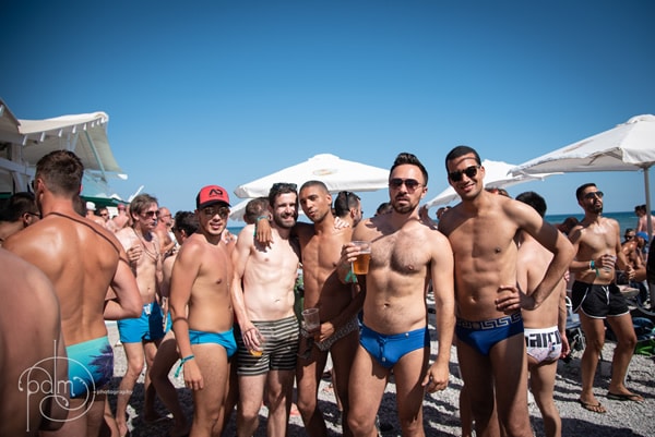 Gay Pride Sitges beach party