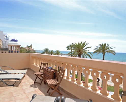 The Oceanfront Terrace apartment
