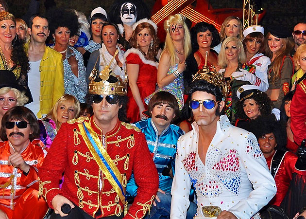 Arrival of the King of Sitges Carnival