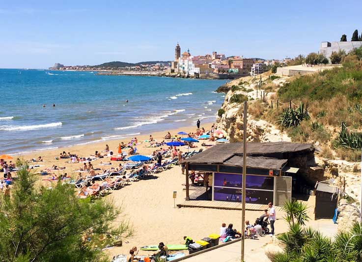 Balmins gay beach sitges