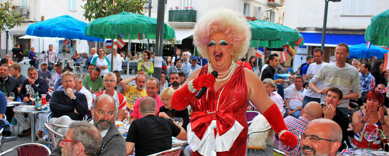 Eurovisie in Sitges bij Parrots