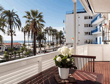 Apartamento frente al mar en Sitges