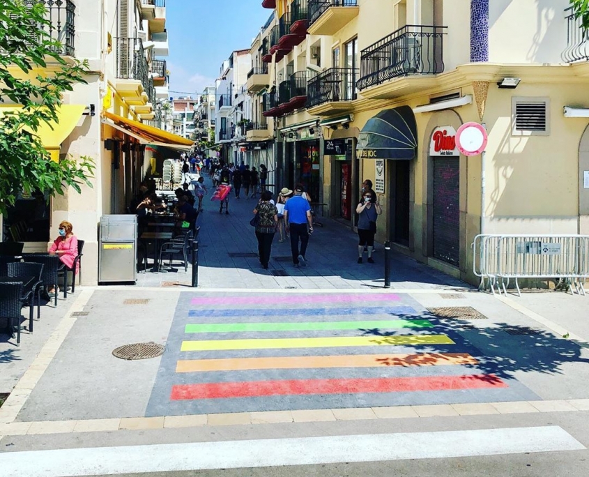 Sitges Rainbow Walk