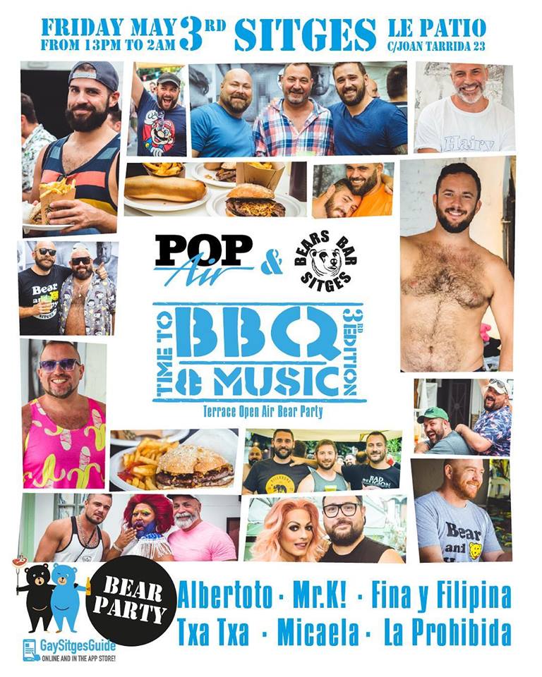 BBQ POPAIR Bears Week Sitges 2019