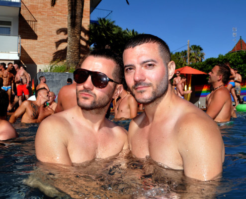 Sitges pool party