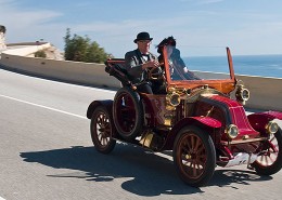 Rally de coches antiguos de Sitges